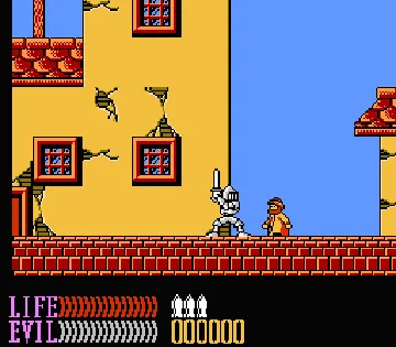 Wizards & Warriors III - Kuros...Visions of Power (USA) screen shot game playing